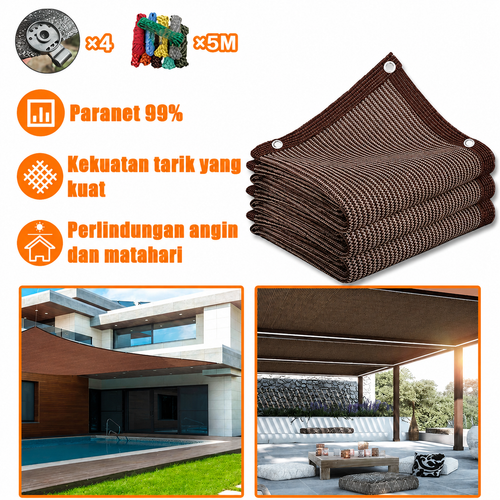 💥Garansi penggantian gratis selama lima tahun, jaring peneduh 99,99%, tahan api, tahan hujan, dan tahan radiasi.
