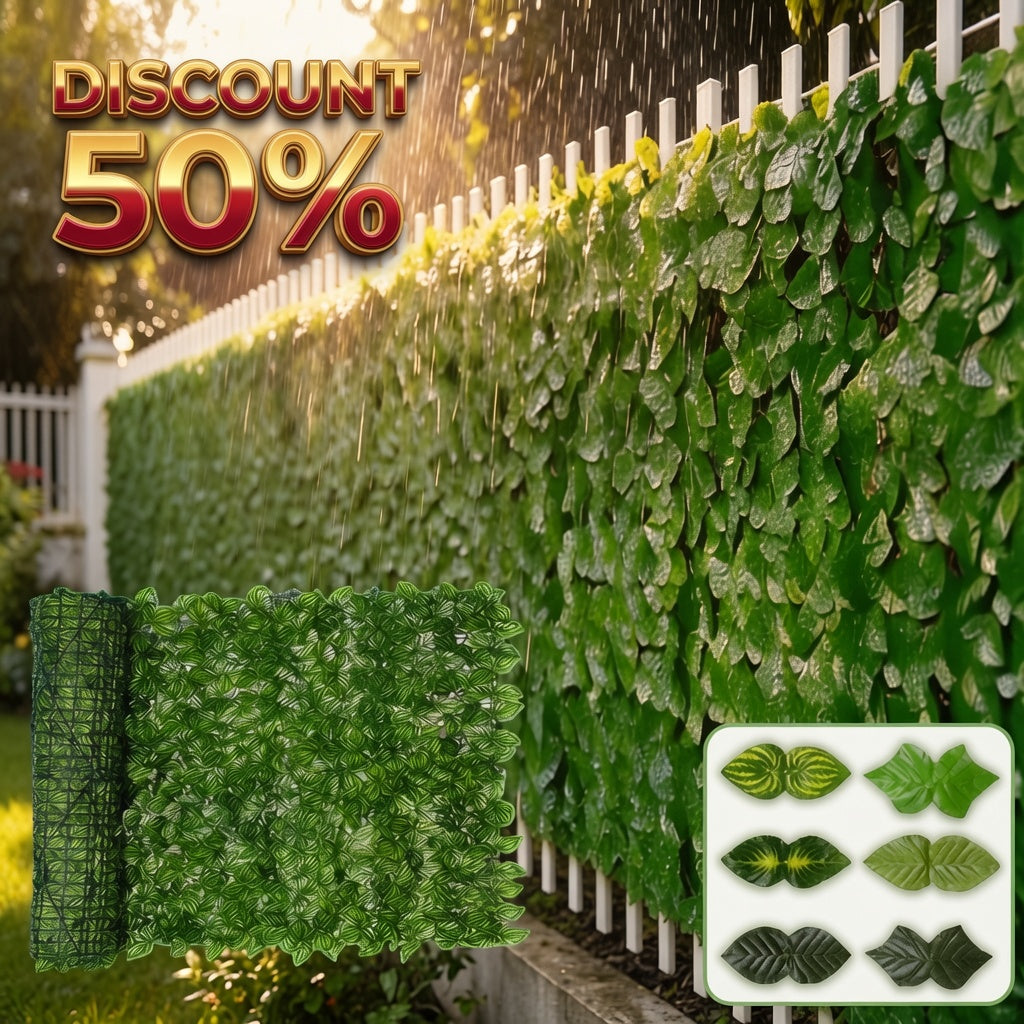 💥Diskon super 50%, pagar tanaman hijau buatan, bebas perawatan dan tahan pudar, penggantian gratis dalam 3 tahun